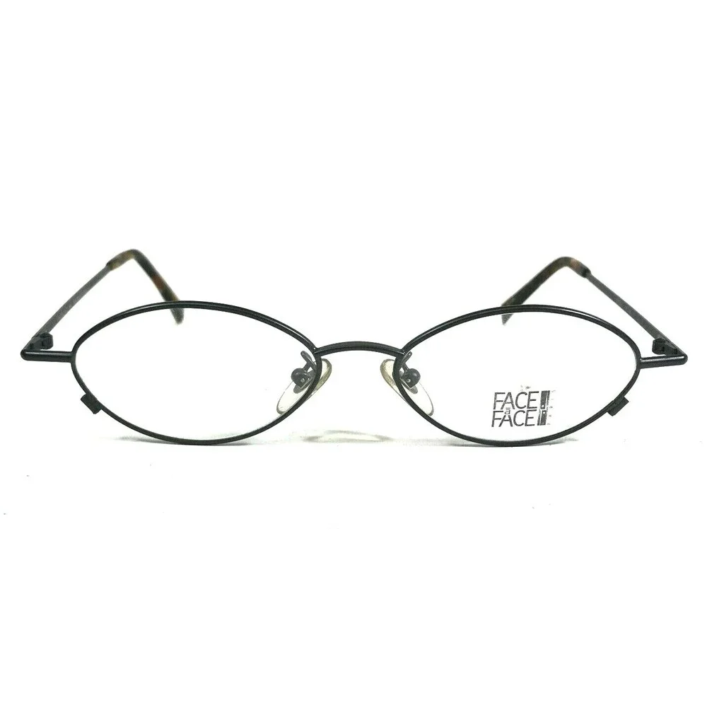 Face a Face BASTA 922 Eyeglasses Frames Blue Oval Full Wire Rim 49-16-130